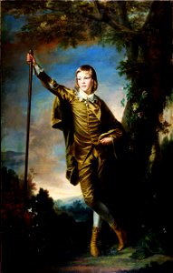 Joshua Reynolds - Thomas Lister (The brown boy). Free illustration for personal and commercial use.