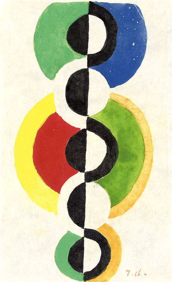 Robert Delaunay Rythme c1932