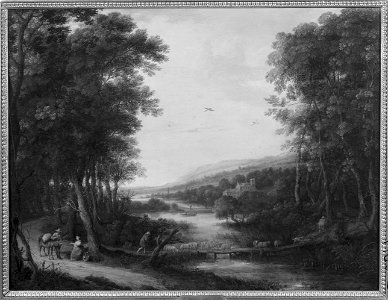River Landscape (Jan Griffier d.y.) - Nationalmuseum - 17454