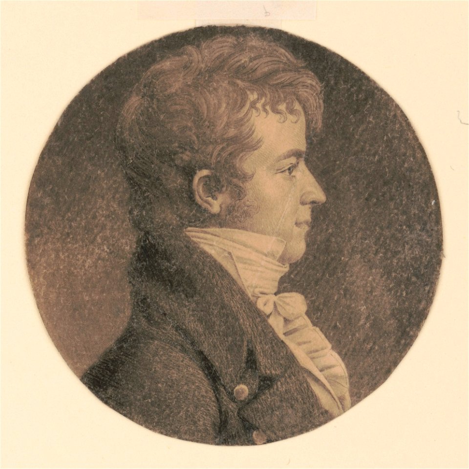 Robert Gamble, Jr., head-and-shoulders portrait, right profile LCCN2007676936