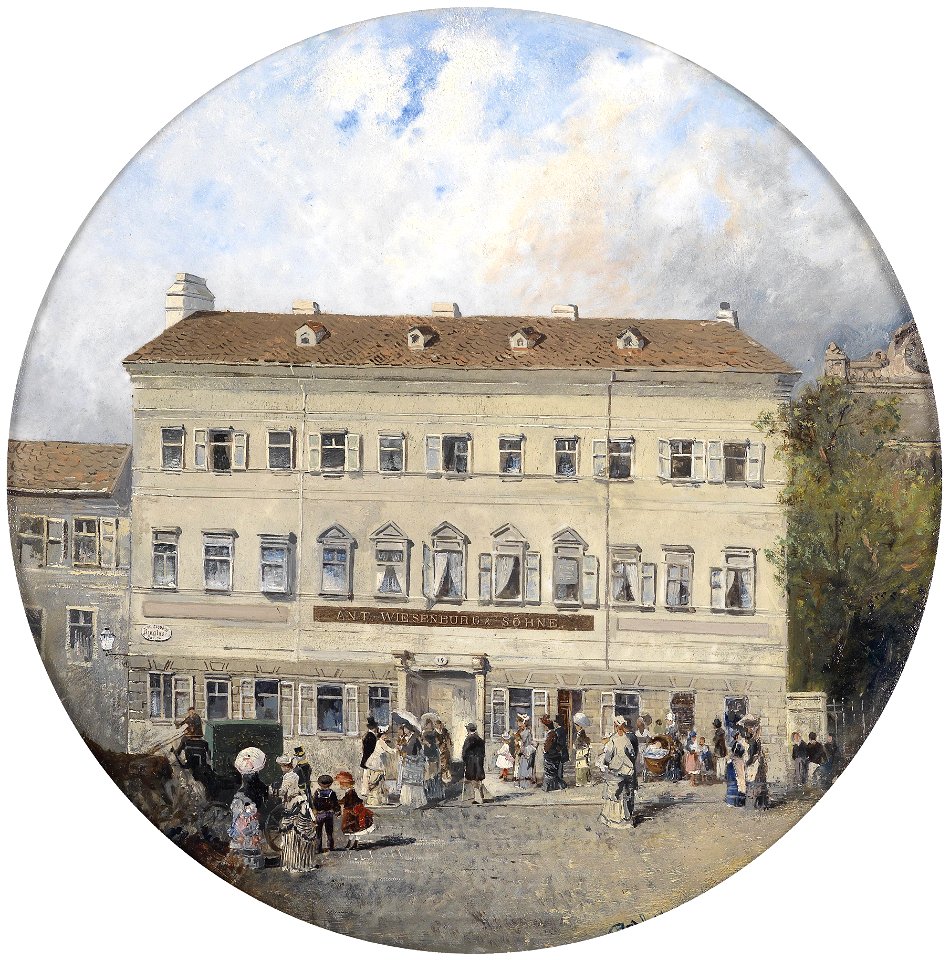 Robert Alott Wiesenburg und Söhne Neubau 1883