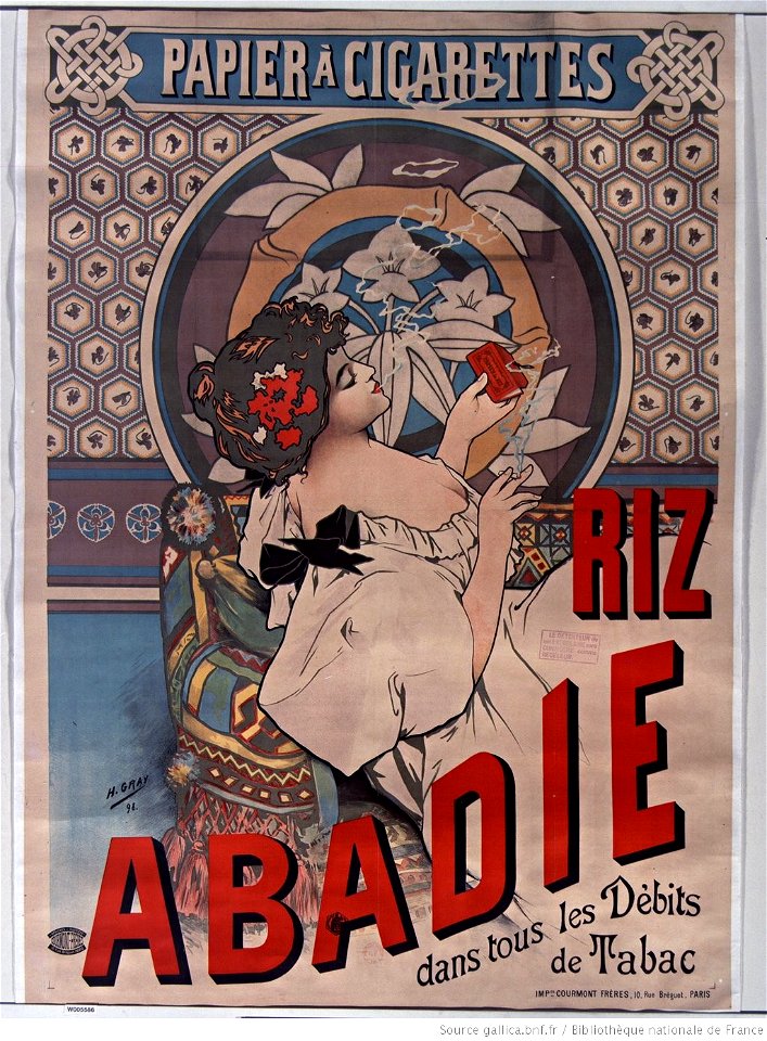 Riz Abadie Affiche (1898)