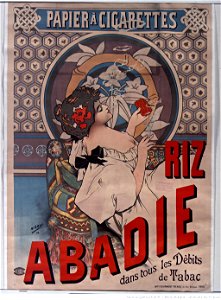 Riz Abadie Affiche (1898)