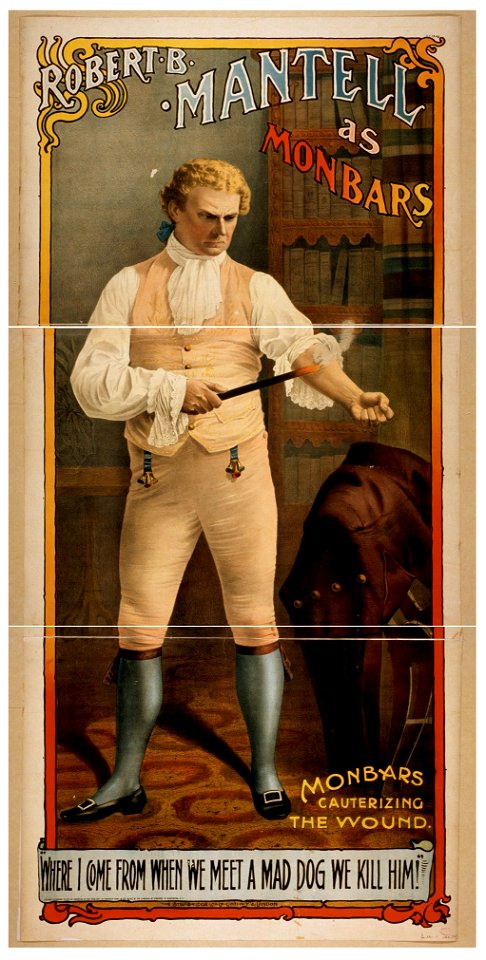 Robert B. Mantell as Monbars LCCN2014637130