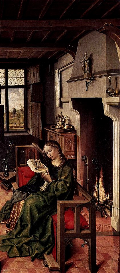 Robert Campin - The Werl Altarpiece (right wing) - WGA14439