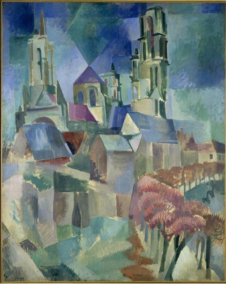 Robert Delaunay - Les Tours de Laon - 1912 - Musée national d'art moderne
