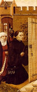 Robert Campin - Mérode Altarpiece (left wing) - WGA14411