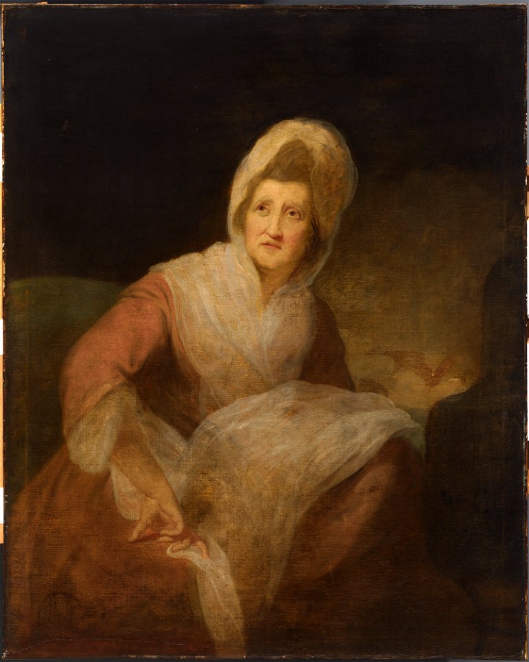 Robert Edge Pine - Patience Lovell Wright - NPG.86.168 - National Portrait Gallery