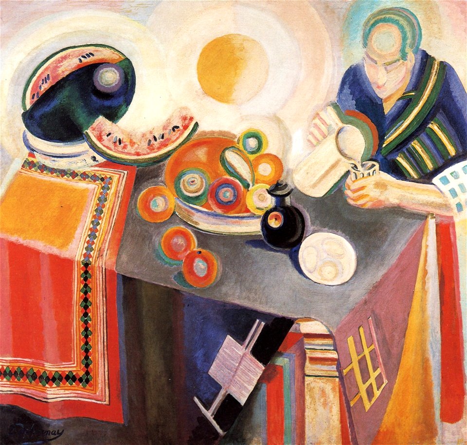 Robert Delaunay - La Verseuse - 1916 - Private collection (1)