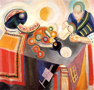 Robert Delaunay - La Verseuse - 1916 - Private collection (1)