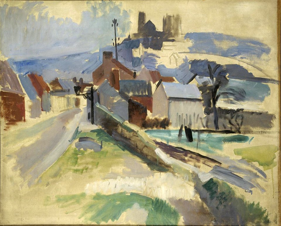 Robert Delaunay - La Route de Laon - 1912 - Musée national d'art moderne