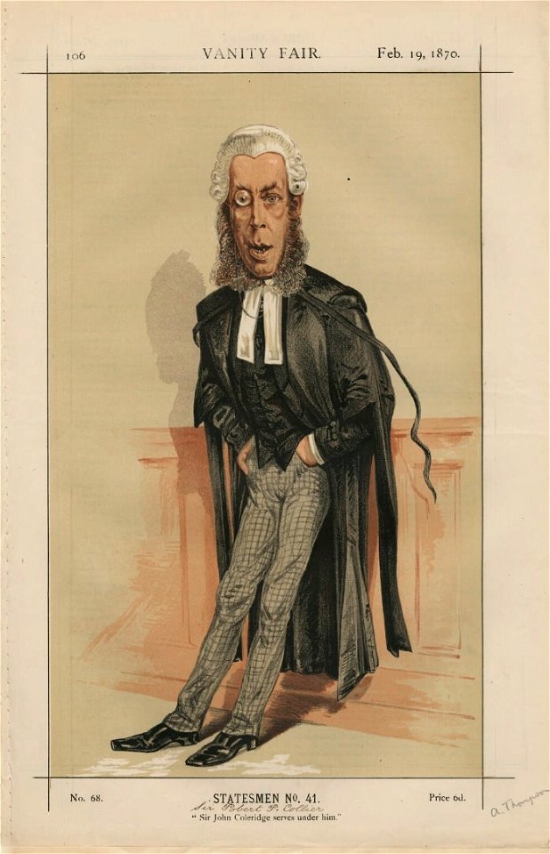 Robert Collier Vanity Fair 19 February 1870