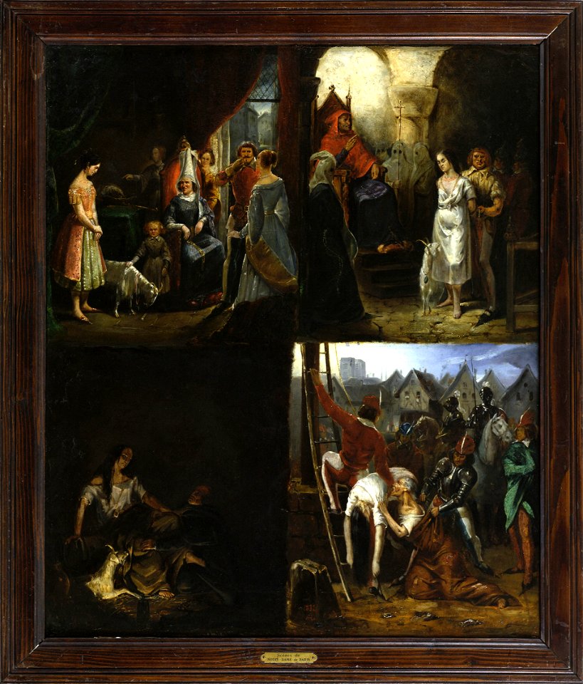 Rivoulon, Antoine - Scènes de Notre-Dame de Paris - 1624 - Maison de Victor Hugo
