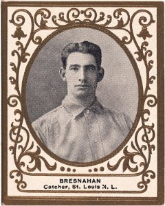 Roger Bresnahan, St. Louis Cardinals, baseball card portrait LCCN2007683749