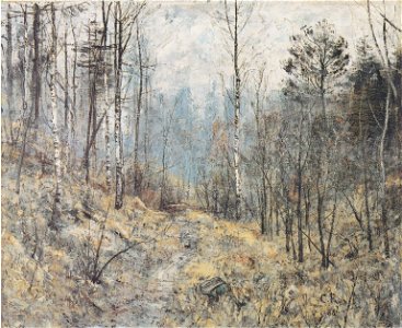 Rohlfs - Der Wilde Graben bei Weimar im Spätherbst