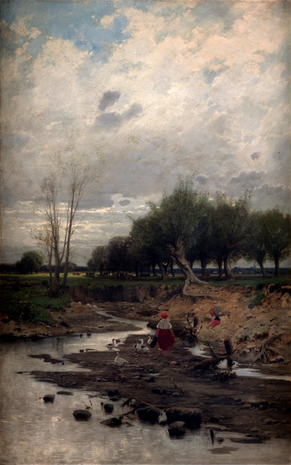 Roman Kochanowski - Landscape from the Environs of Krakow - MNK II-a-141 - National Museum Kraków