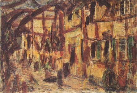 Rohlfs - Gasse in Soest, 1910
