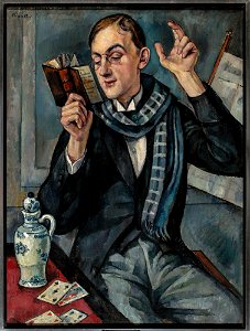 Roman Kramsztyk - Poeta - Portret Jana Lechonia - MPW 3845 MNW - National Museum in Warsaw