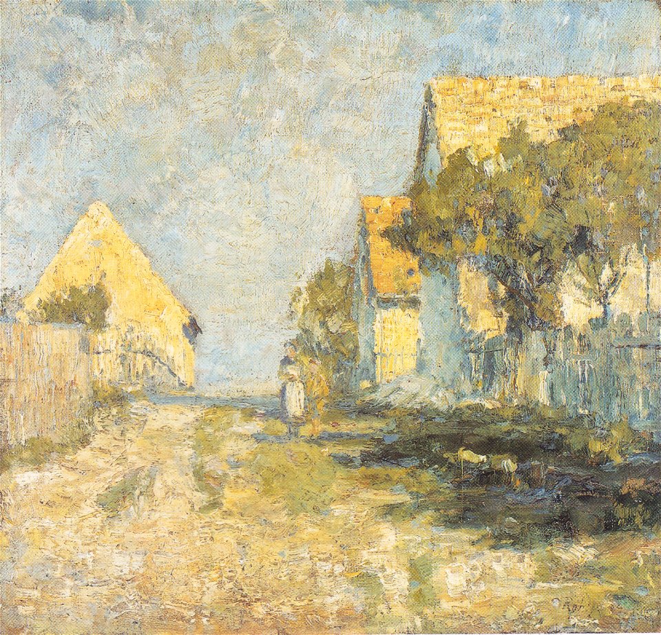 Rohlfs - Sonnige Häuser, 1894