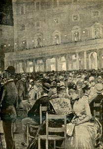 Roma in estate la musica in Piazza Colonna b