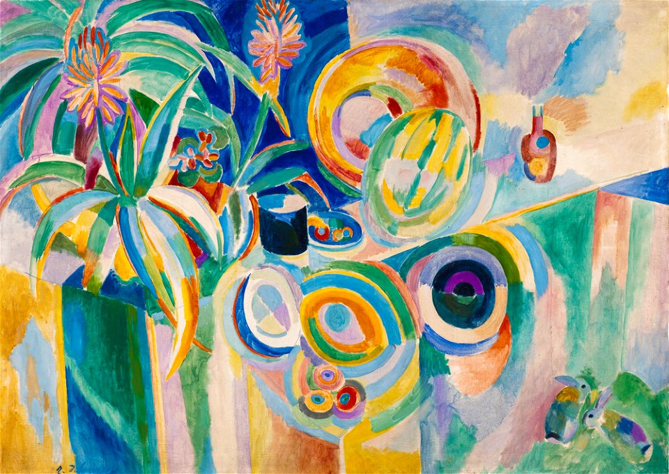 Robert Delaunay - Symphonie colorée - 1917 - Musée d'art moderne de la Ville de Paris