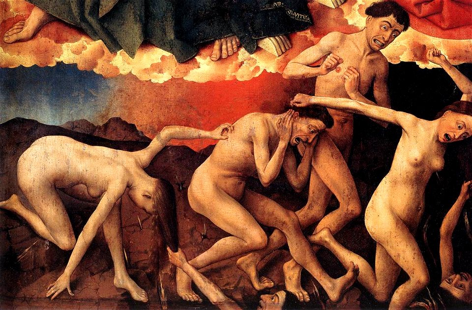 Rogier van der Weyden - The Last Judgment (detail) - WGA25648
