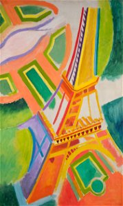 Robert Delaunay - Eiffel Tower - 536-1956 - Saint Louis Art Museum