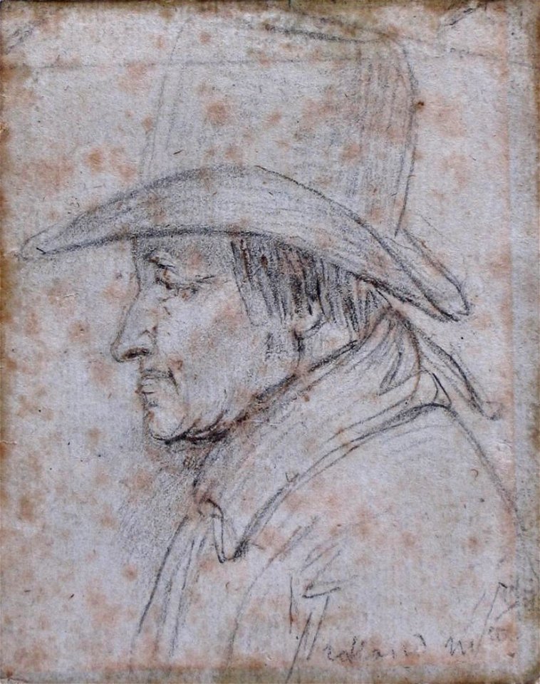 Roland de la Platière - portrait en buste de profil gauche
