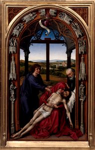 Rogier van der Weyden - The Altar of Our Lady (Miraflores Altar) - Google Art Project (center panel without frame)