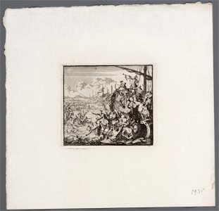 Romeinen leveren strijd op de Zee van Tiberias, objectnr A 47954