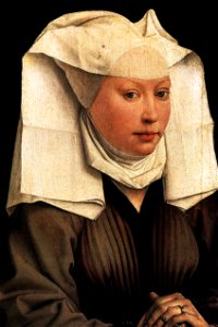 Rogier van der Weyden - Lady Wearing a Gauze Headdress - WGA25702