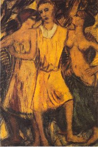 Rohlfs - Der verlorene Sohn bei den Dirnen, ca1916