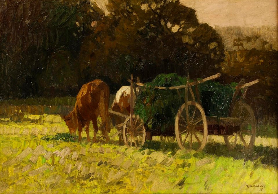 Roman Havelka Na louce 1912