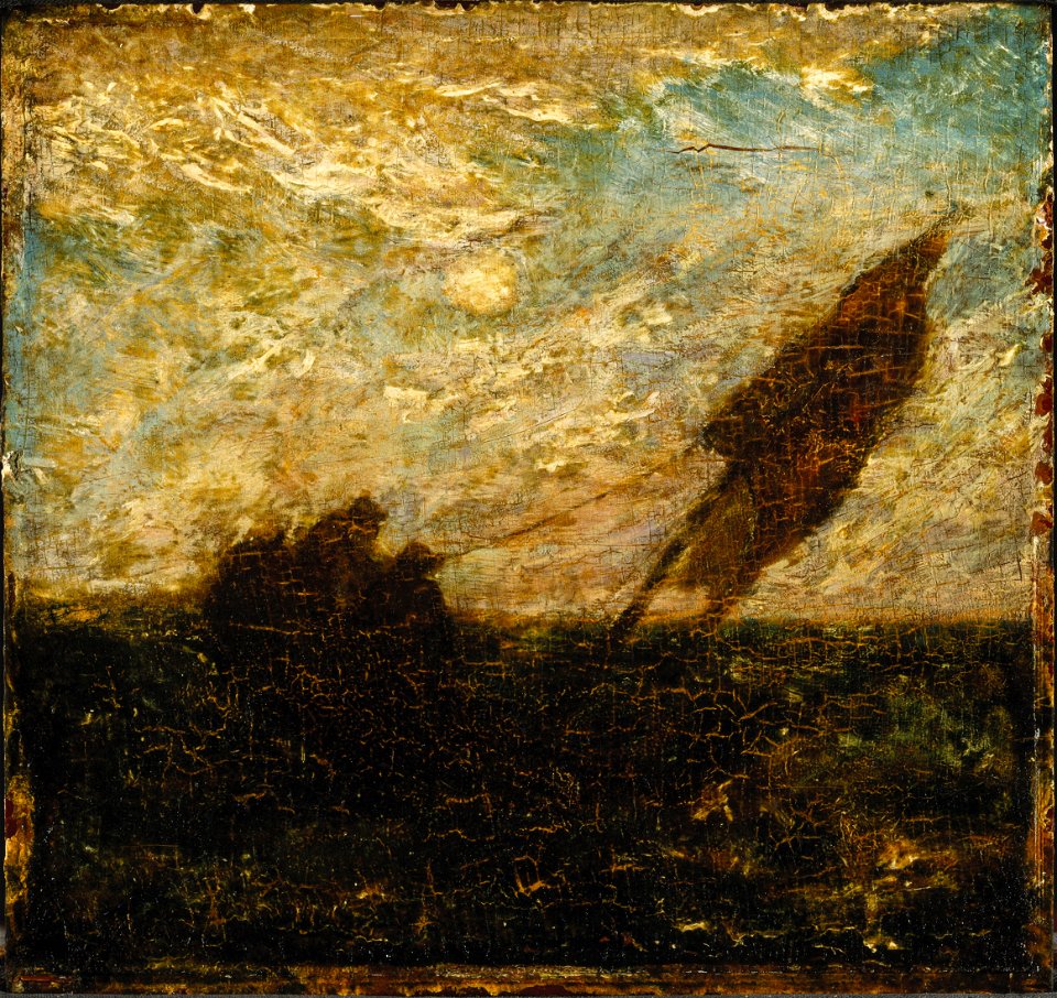 Albert Pinkham Ryder - The Waste of Waters is Their Field - Google Art Project