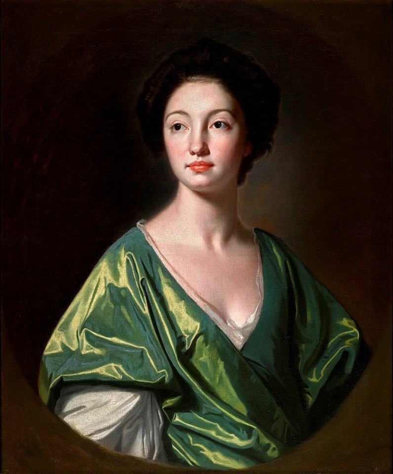 PORTRAIT OF MARY WILSON (1746-1820) by George Romney