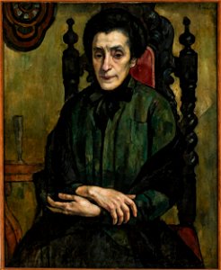 Roman Kramsztyk - Portret Natalii Aszer (Ascher) - MPW 366 MNW - National Museum in Warsaw
