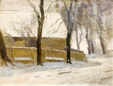 Roman Havelka Zima okolo 1925
