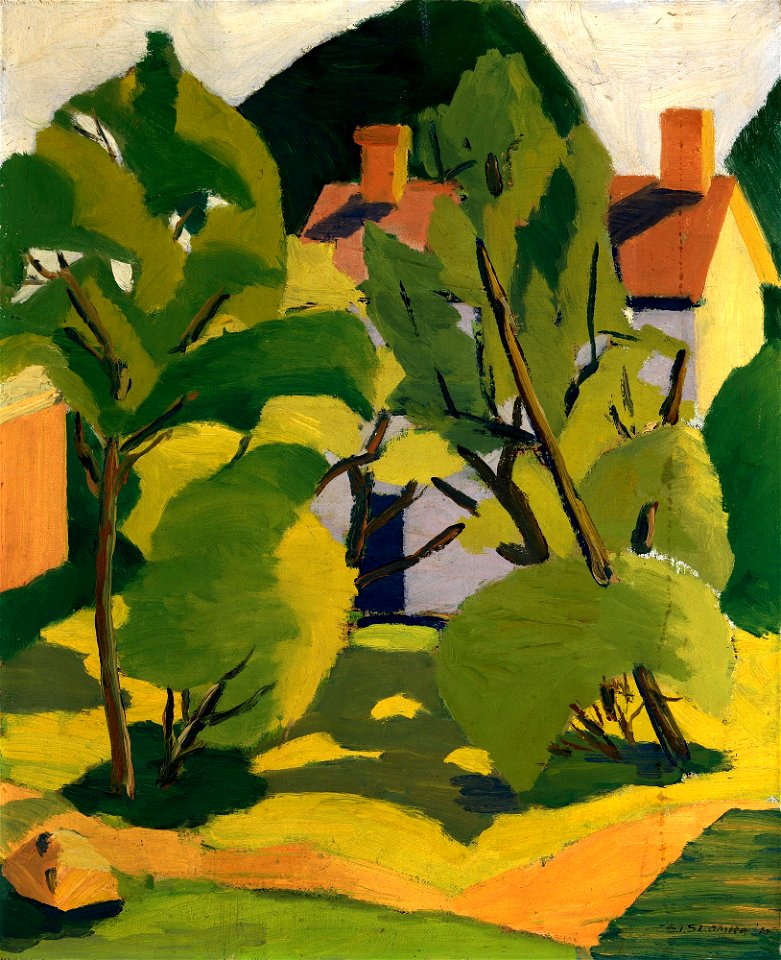 S. I. Slomica - Suburbia - Smithsonian American Art Museum