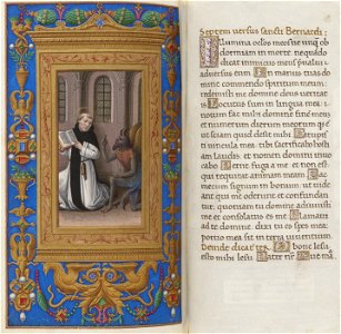 S. Bernardus cum diabolo - 7 versiculi e Psalmis Davidicis