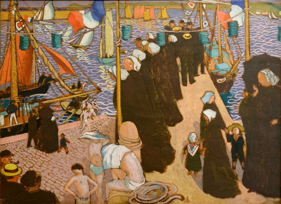Régates à Perros-Guirec Maurice Denis PMD 988.7.1 (cropped)
