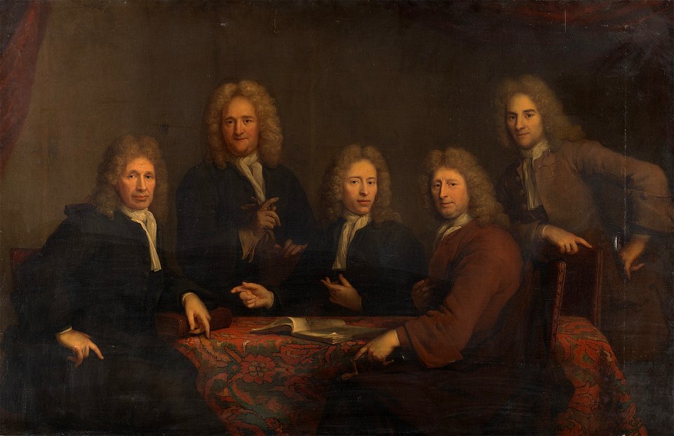 SA 2067-De overlieden van het Chirurgijnsgilde