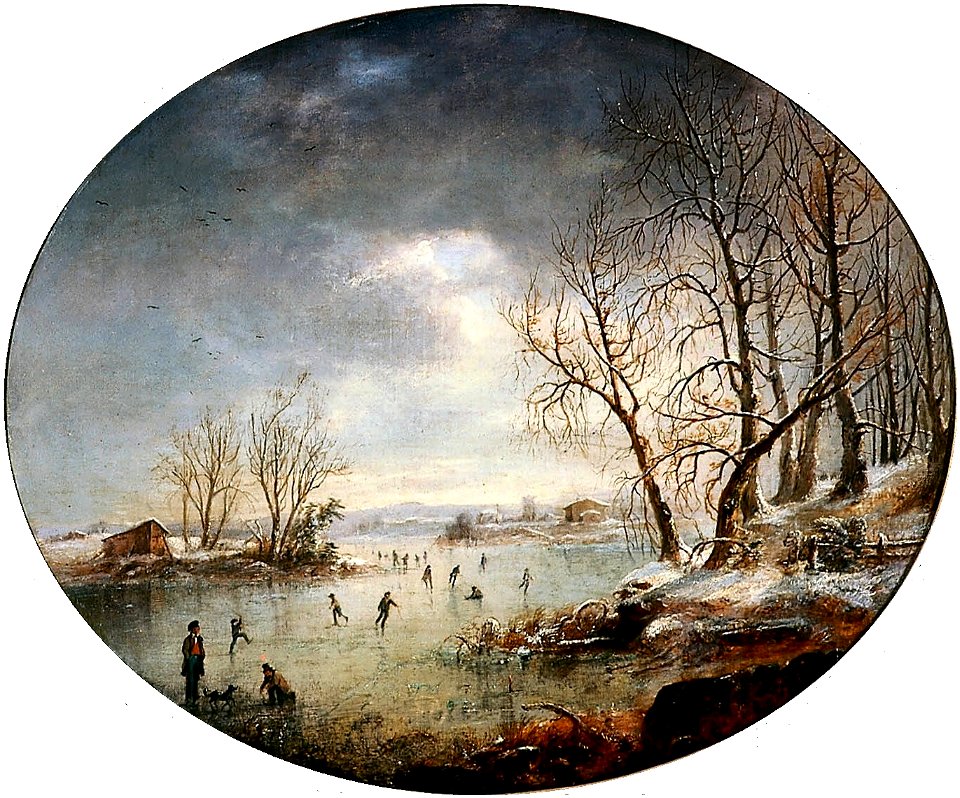 Régis François Gignoux - Winter Scene in New Jersey