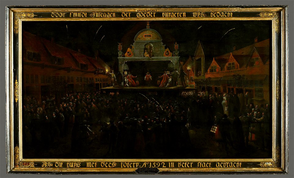 SA 3019-De trekking van de loterij van 1592 ten behoeve van het Dolhuis