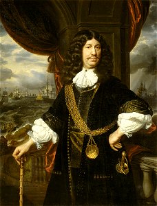S. van Hoogstraten Portrait of Matheus van den Broucke. Free illustration for personal and commercial use.