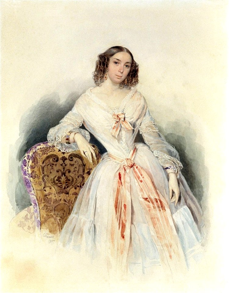 Ryumina P. N., 1847 by Sokolov P