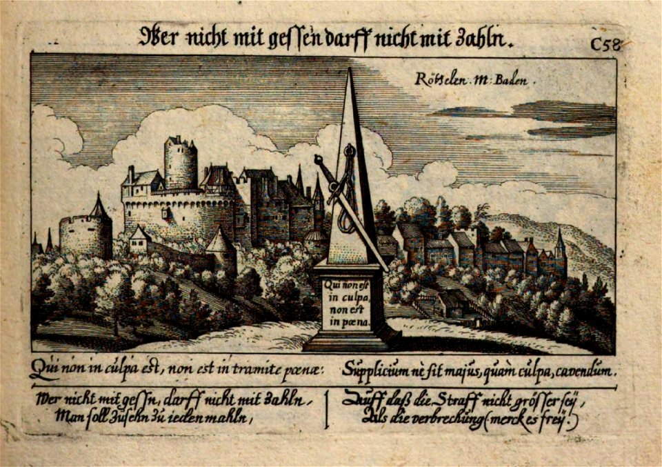 Rötteln Meisner Merian 1638