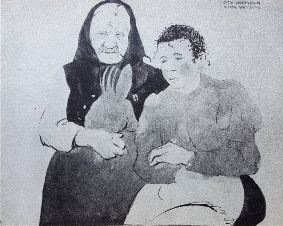 Räft och rättarting x Otto Johansson 1917