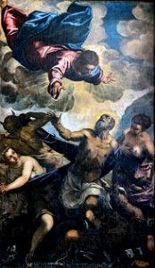 San Trovaso (Venice) - Tentazioni di Sant'Antonio (1577 circa) di Jacopo Tintoretto