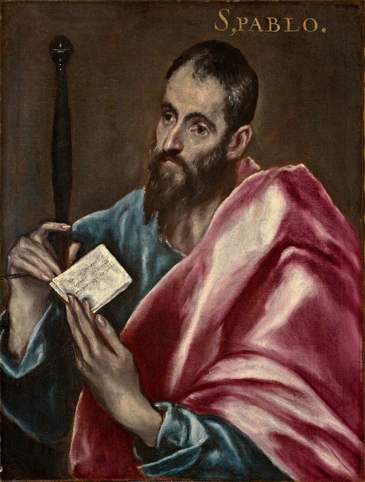San Pablo, de El Greco (Museo Nacional de Escultura de Valladolid)