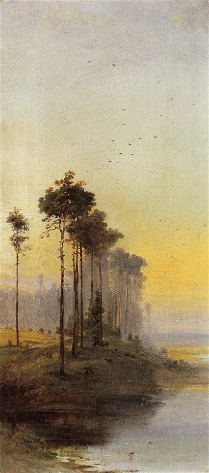 Savrasov landscape pines